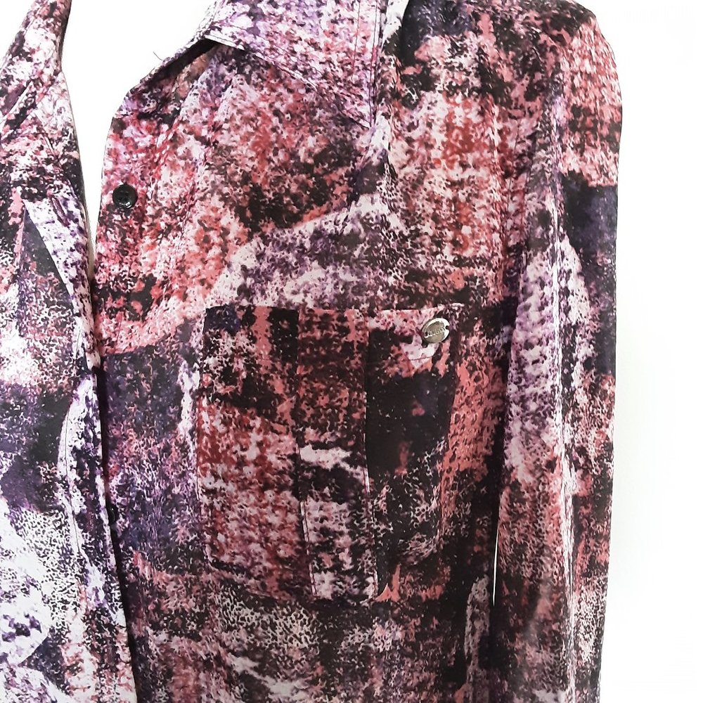 Guess Button-Down Blouse Size S - image 3